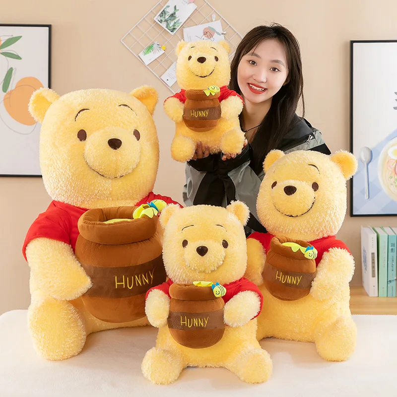 wholesale Soft Cartoon Dolls Plush Bear Toys Winny Plush Toy Animal Stuffed Plush bear Pig Tiger Donkey Animation Plush Toys