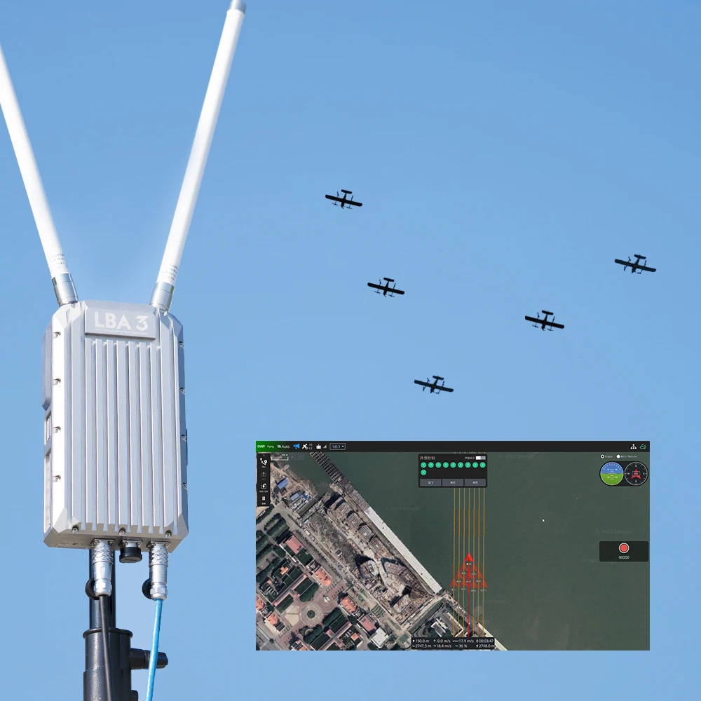 Бесплатная доставка CUAV LBA3 сетевой телеметрический Дрон-Роя UAV световое шоу