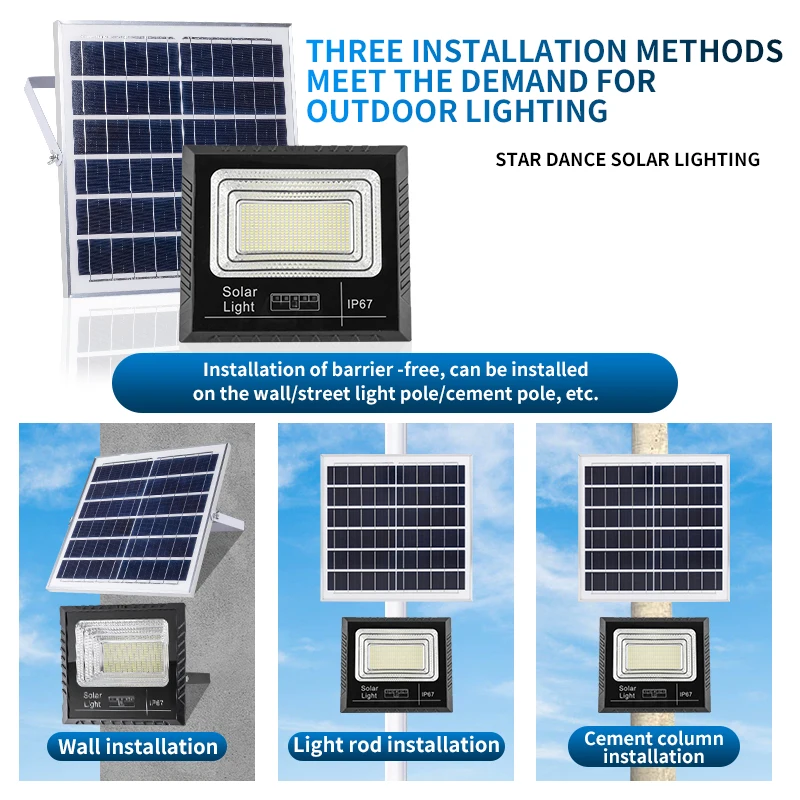 Ip67 Solar Powered 40 300 Watt Abs 10W 50W 100W 300W Philippines Bosca Outdoor Led 100W Solar Flood Light With Panel