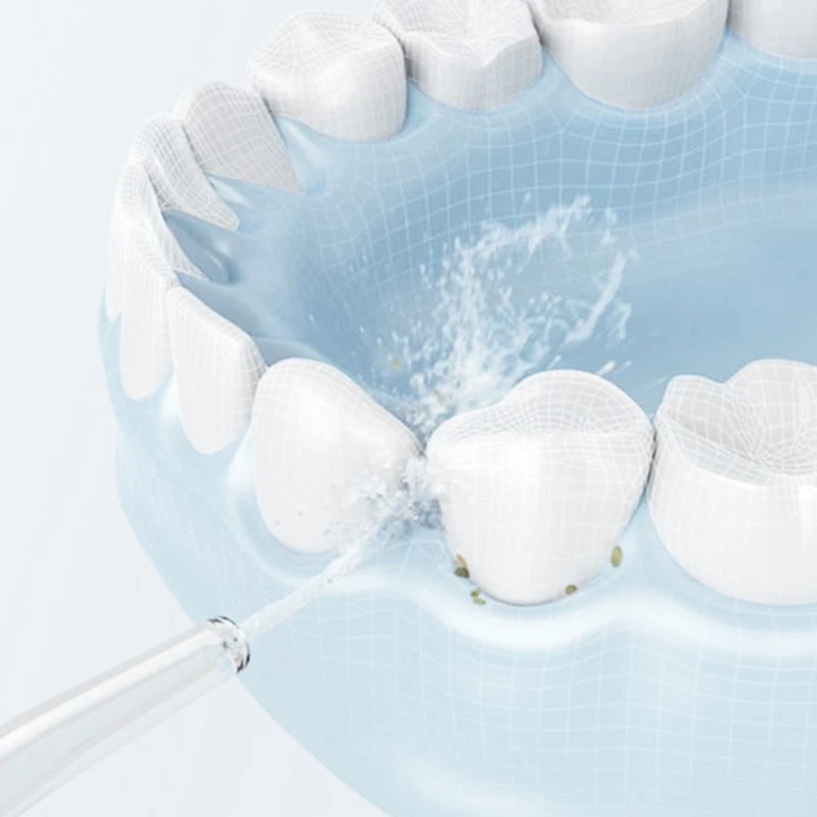 4 in 1 Cordless Portable Slide Electric Dental Water Jet Floss Aqua Pick Flosser Teeth Cleaning Oral Irrigator Dental Floss