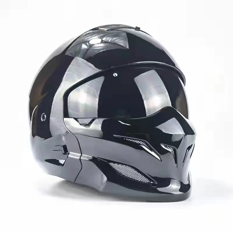 2022 new design face detachable ABS material motorcycle off-road motorcycle helmet motorcycle helmet wholesale