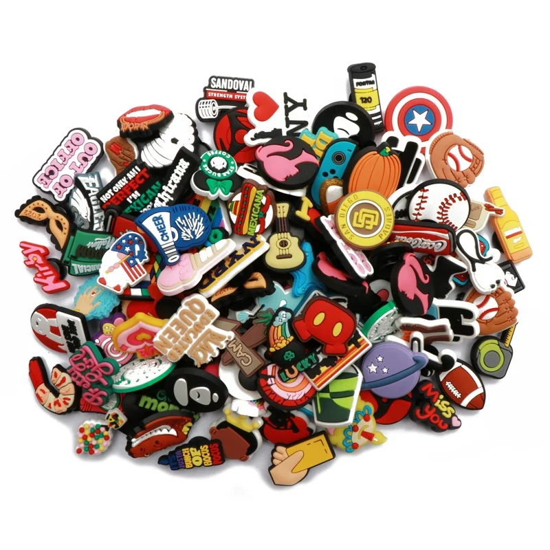 PVC New Arrival Australian Style Rugby Team Design Shoe Parts&accessories Custom Logo Designer Shoe Charms Decoration