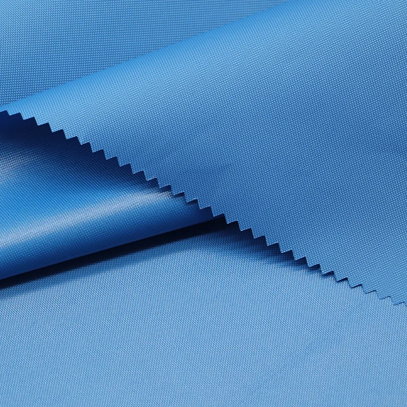 Polyester fabric PU coated 100%  polyester oxford fabric