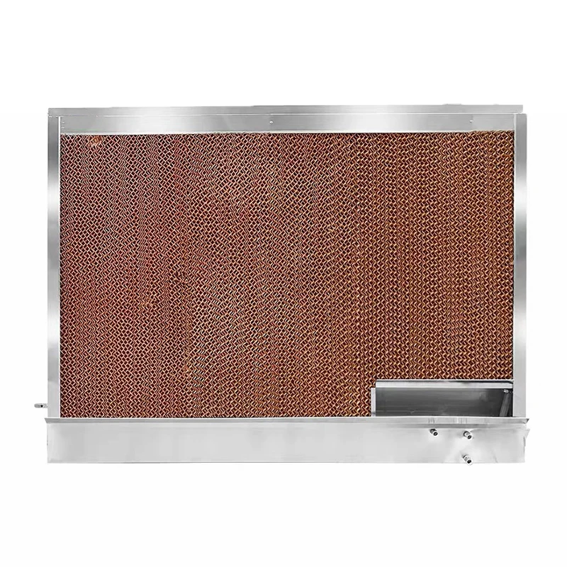 water air cooler cooling gel pad evaporative industrial water cooling chiller with cool pad for farm air cooler panel
