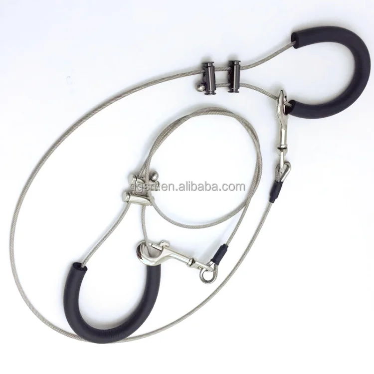 Runner Slip Line Training Best Heavy Tie Rope Dog Leash for Duty Leads Lead Out Yard Strong Long Cable Rope Dog Leash