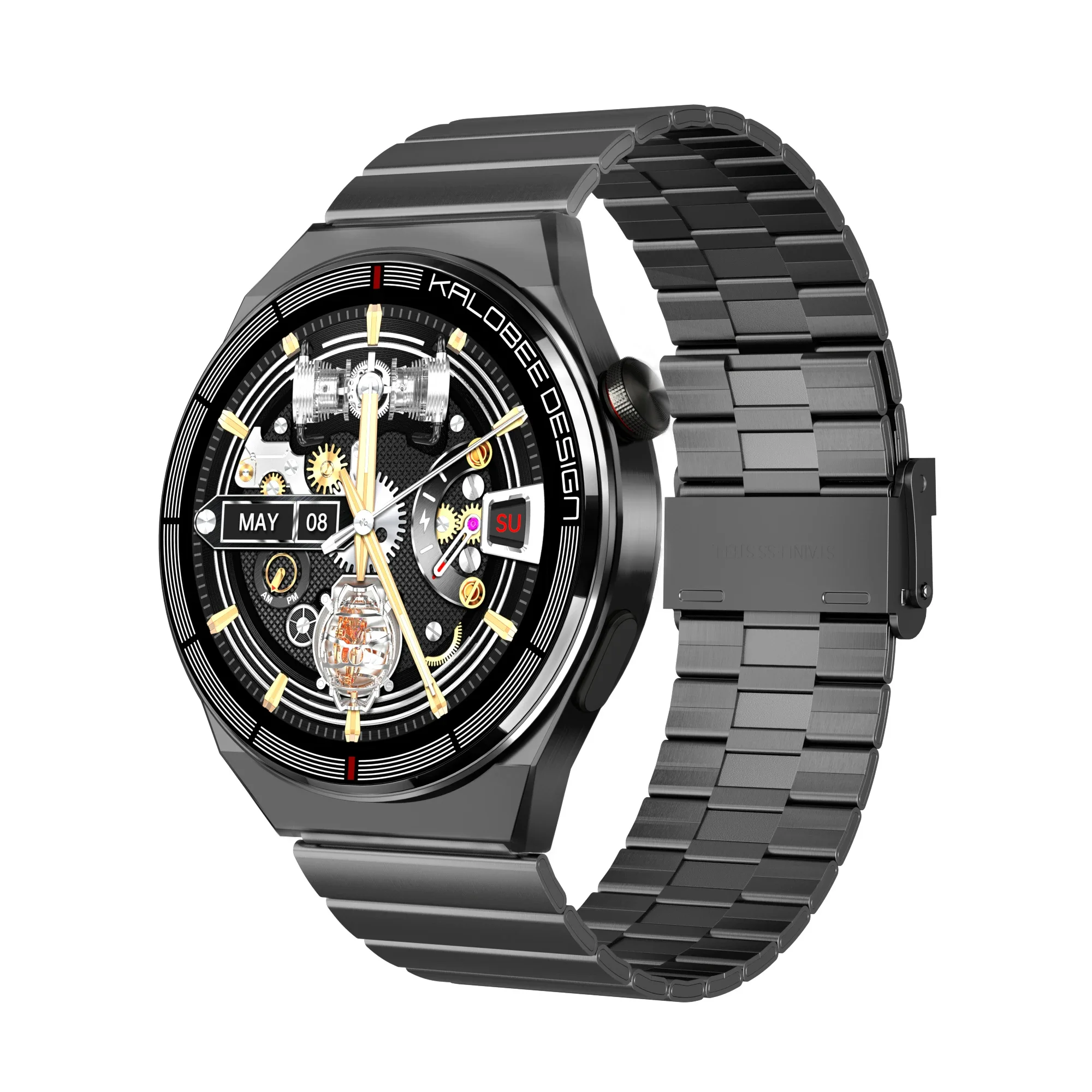 Hot Selling Round Smart Watch H4 Max Reloj Smartwatch Fitness Tracker H4 pro Smart Bracelet Heat Rate Blood Pressure