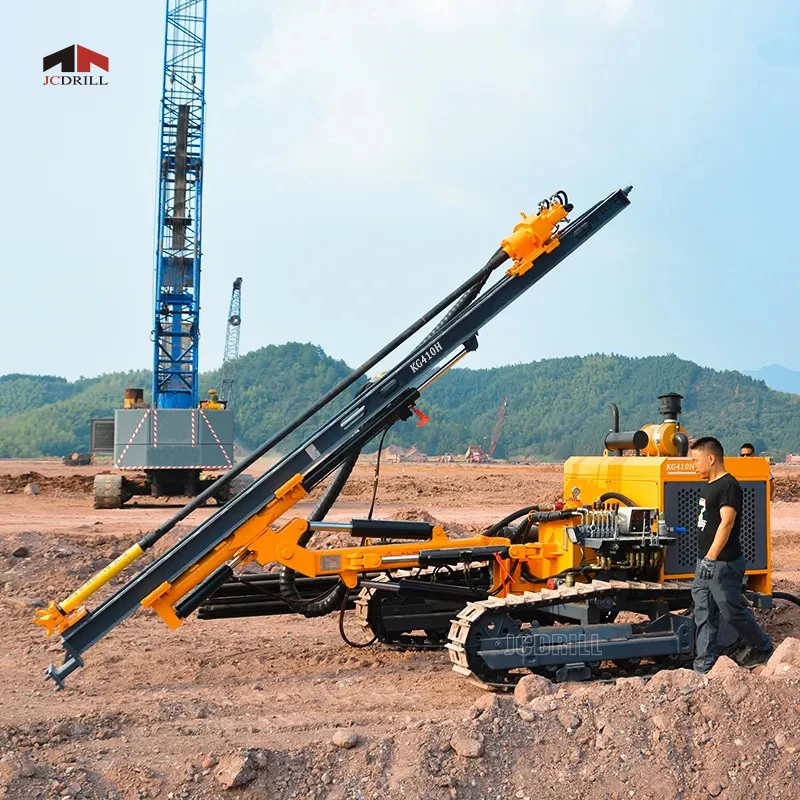 Good Price Double-cylinder Diesel Engine Crawler Type Bohole Mine Rotary Drilling Machine