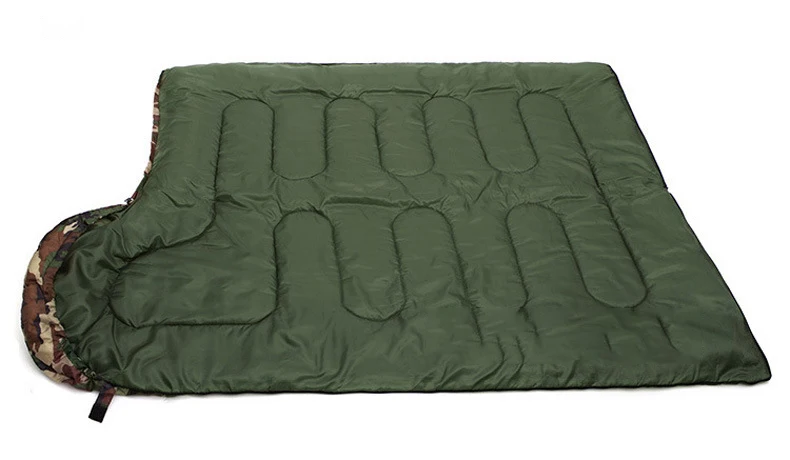 Outdoor Camping Single Adults Rectangular Mummy Sleeping Bag