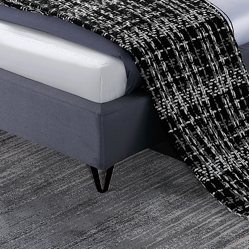 
Modern Designer Furniture Fabric Queen Size Bed KS3170 