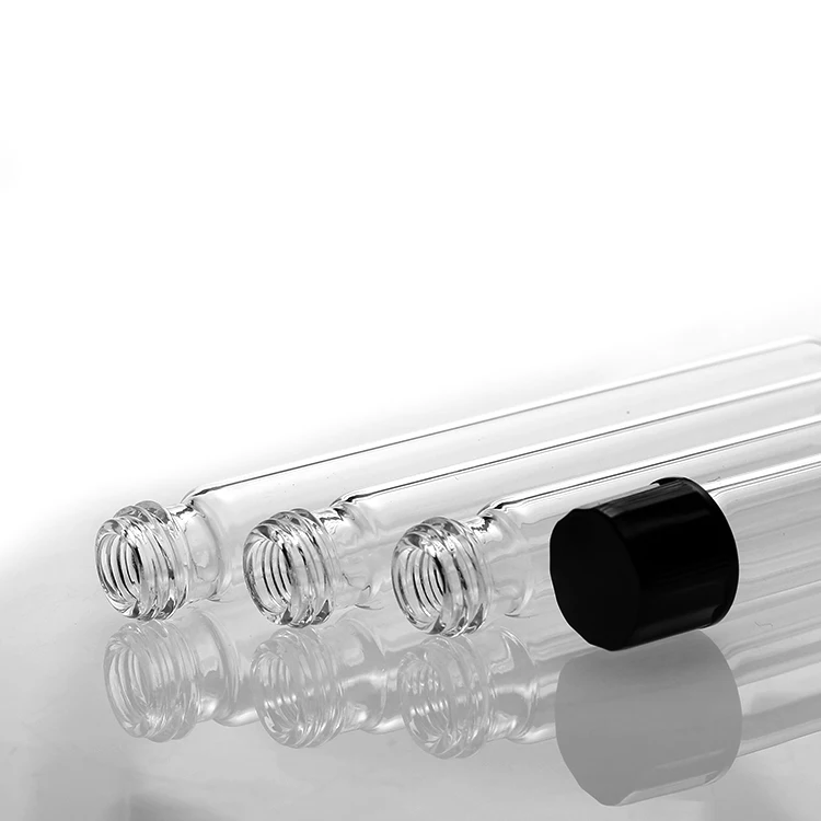 various Packaging liquid glass test tube screw cap