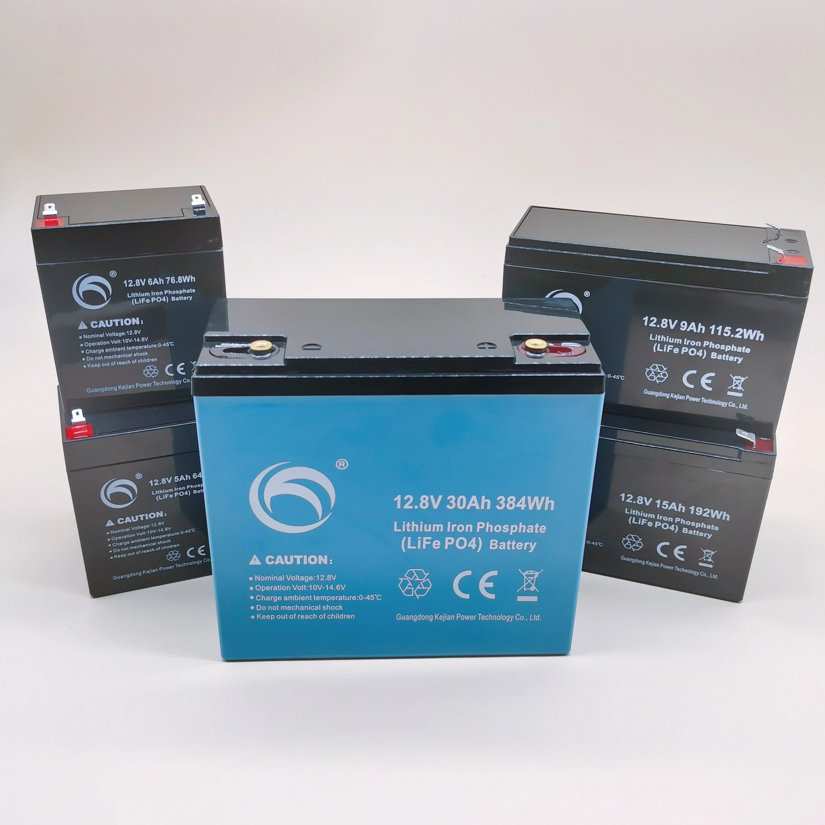 Factory Price Battery 6.4V 6AH Solar Energy Storage System Power Batteries Deep Cycle Lithium Iron Phosphate LiFePo4 Battery