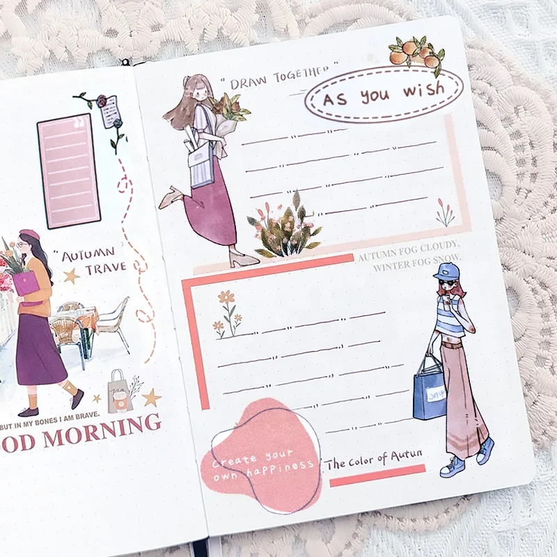 Custom Designs Large Kawaii Anime Washi Tape 50mm*10m Special Oil Washi Tape 7 Days Delivery Scrapbooking Sticker for Journal