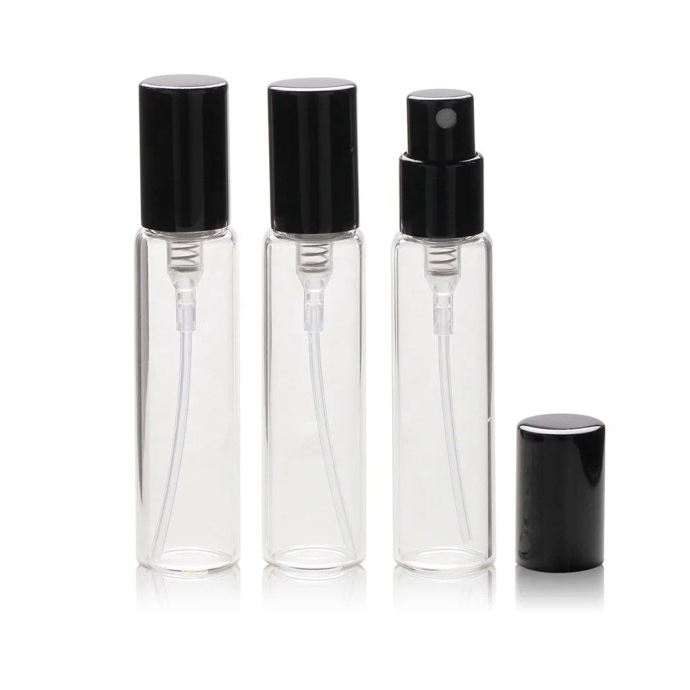 TP-3-05 косметика парфюмерия диспенсер 5 мл небольшой объем стеклянный флакон для духов с пластиковыми спрейер насоса прозрачные стеклянные флаконы