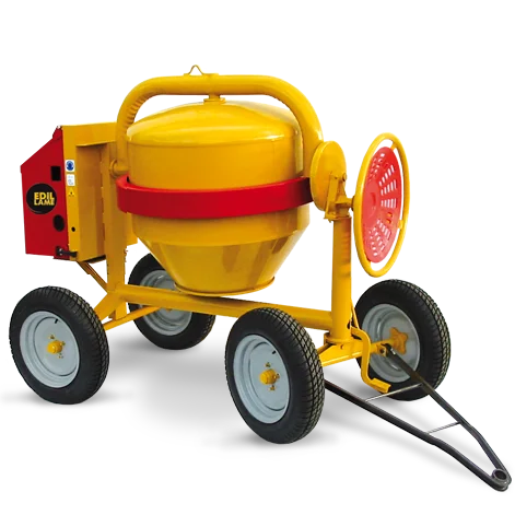 Semenis 3HP Electric Cement Mixer, 11 cu. Ft/350L/ 1 bags, Topall Portable Cement Concrete Mixer