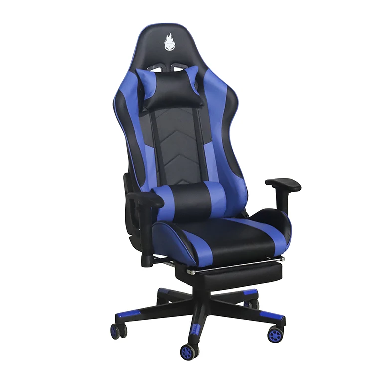 Factory Dropshipping Pc Leather Gamer Chaire Racing Computer Reclining Gaming Chair With Footrest