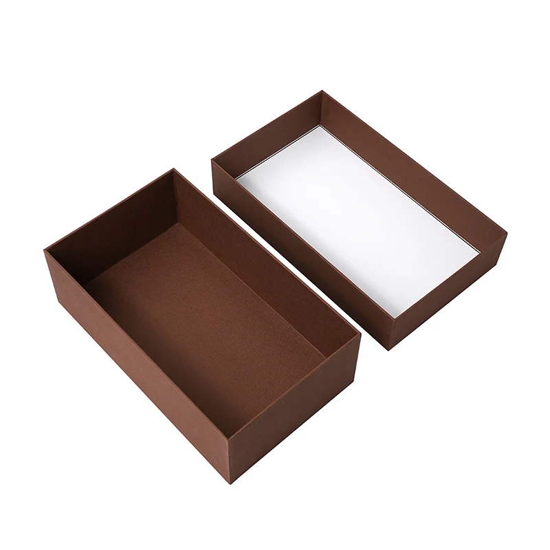Luxury Lid And Base Box Custom Embossed Logo With Texture Gift Cardboard Packaging Box For T Shirt Hoodies Perfume Cosmetic