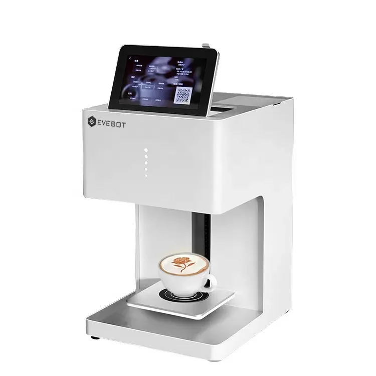DIY EVEBOT Edible Ink Coffee Printer Face Machine Photo Cappuccino Coffee Printer  Foam Latte EB-PRO Coffee Printer