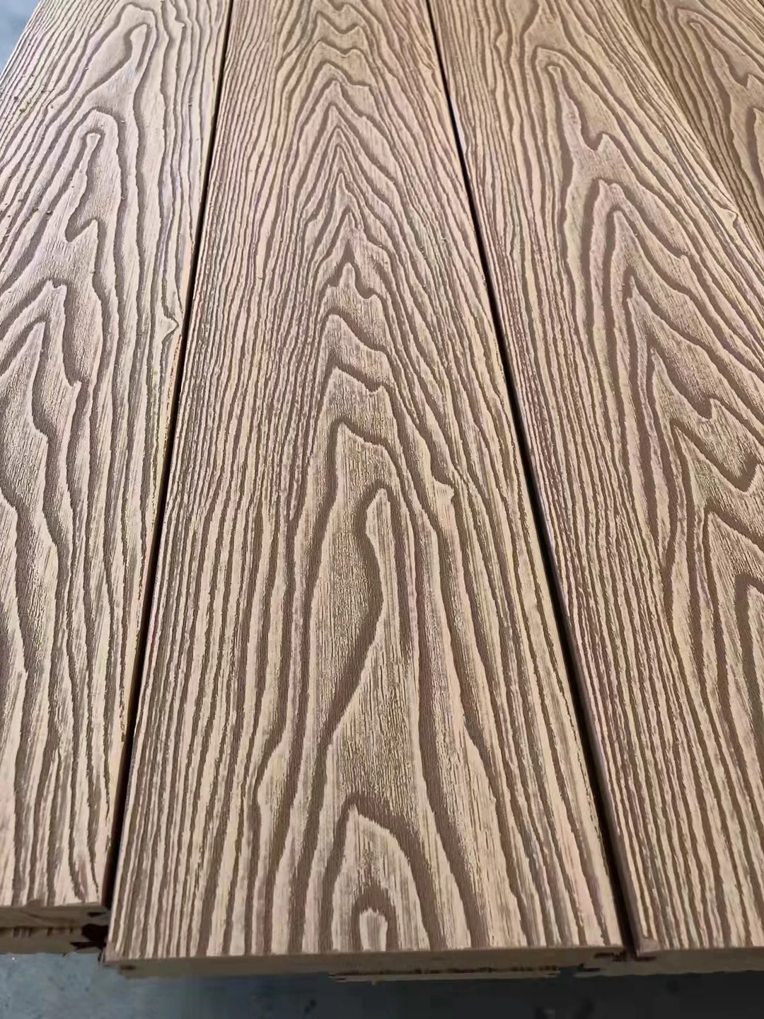 outdoor deck floor covering wpc decking 3d outdoor wooden flooring wpc composite decking plank crack-resistant  wpc floor