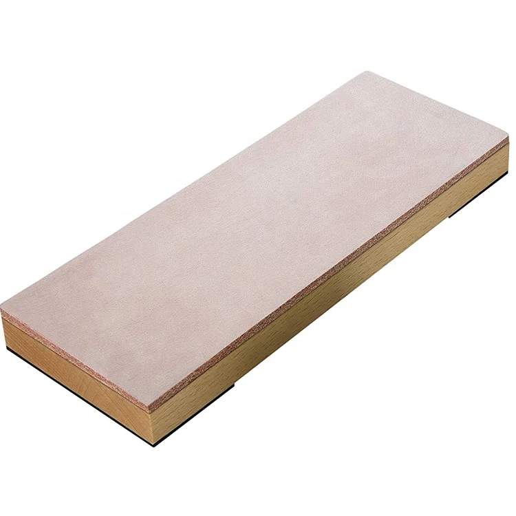 Wholesales high quality double sides leather strop with wood stand
