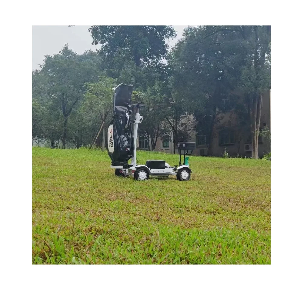 New design golf skate caddy v3 stand up electric 10 inch 48V 20AH 2000W  Aluminium foldable golf skate caddy