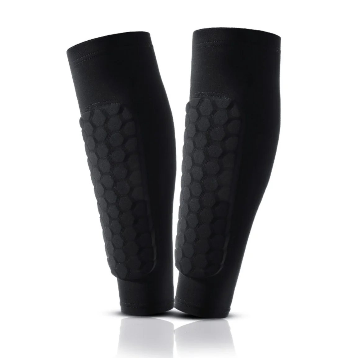 Honeycomb Soccer Shin Guards Football Shields Sports Legging Shinguards Leg Sleeves Protective Gear Shank Protector