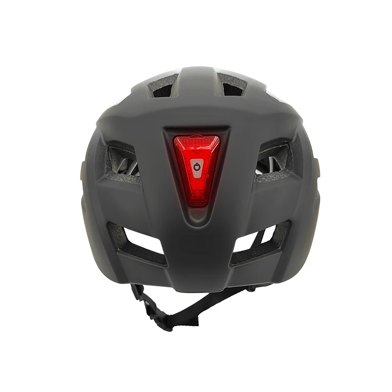Wholesale in Large Quantities from Manufacturers Integrally Molding Bike Helmet with LED Tail Light