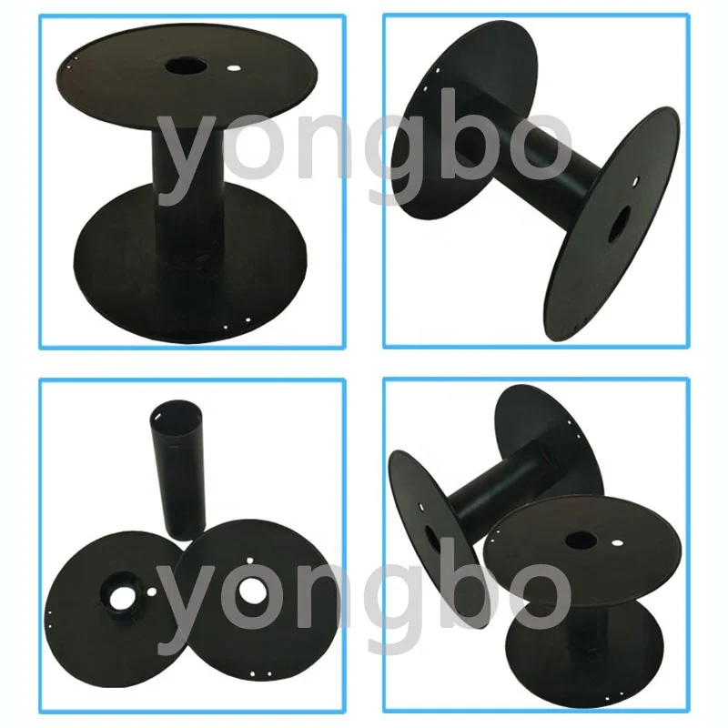 Custom 60mm Tube Snap-In Bobbin I-Wheel Coil Winding Plastic Rubber Shaft Factory Custom Plastic Products