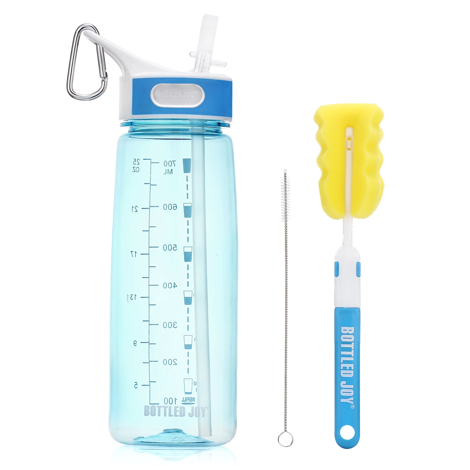 
Free sample portable 800ml tritan BPA-free sports plastic water bottles with custom logo 