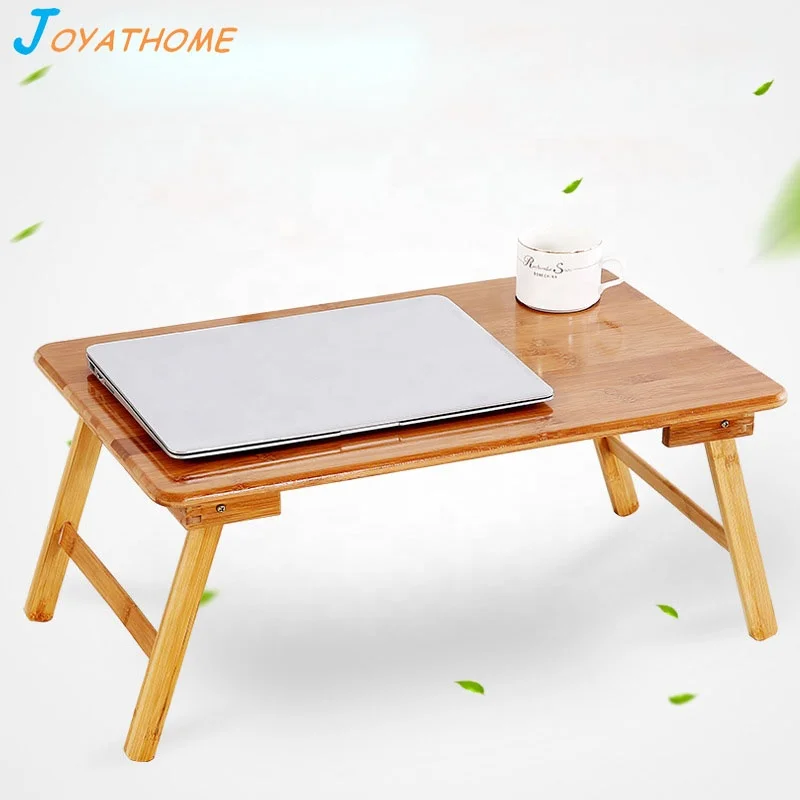 Joyathome складной стол для ноутбука деревянная кровать компьютерный обеденный набор складная завтрака учебы