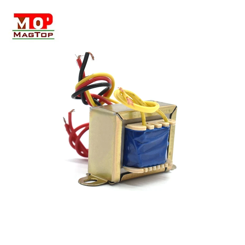 230v to 12v pcb mount low frequency mini audio electric power transformer