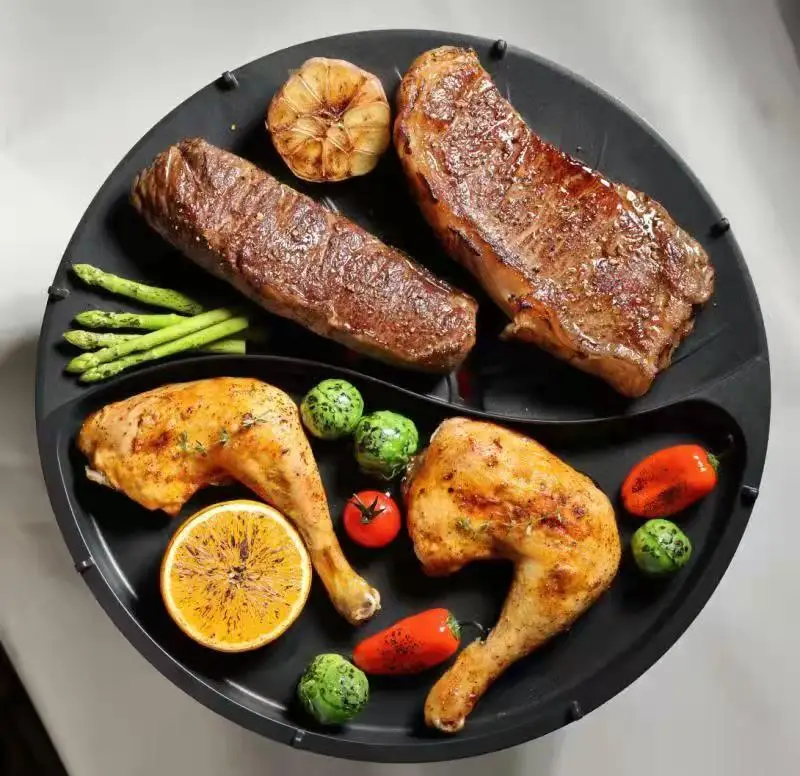 Durable Steak Turkey kebab Bbq Rotisserie electric bbq grill With Turbo Smoke Technology