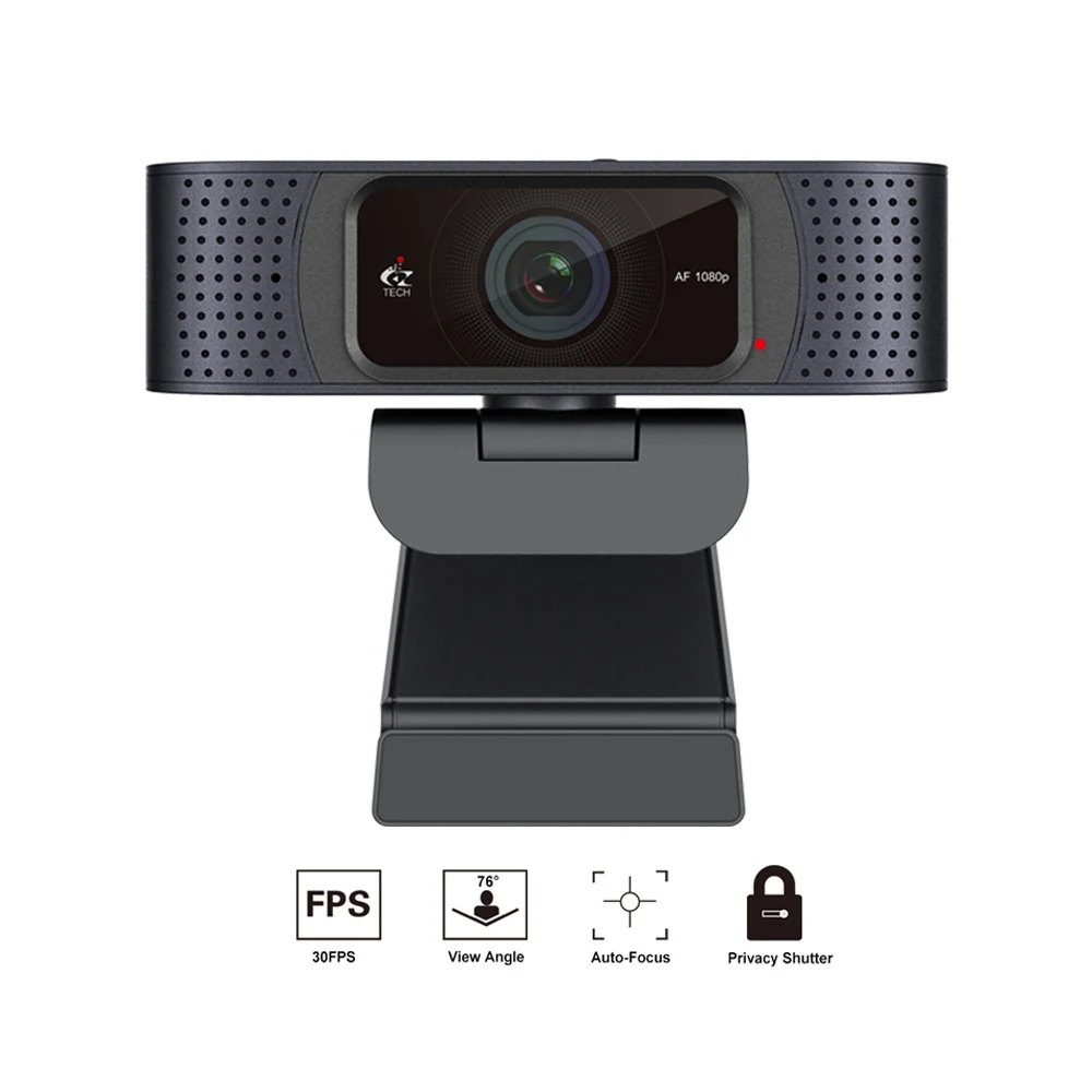 Gaming Webcam USB For PC 1080P 30FPS Autofocus Camera Web With Mic For Desktop Max Android OEM Webcam