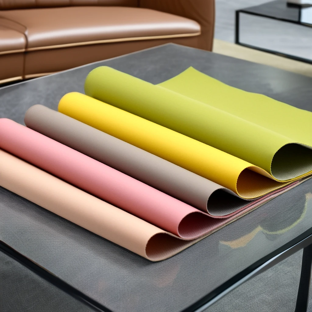 High Quality Factory Recycled PVC Synthetic Leather Roll Home Textile Use for Sofa Decorative Fabric Faux Leather