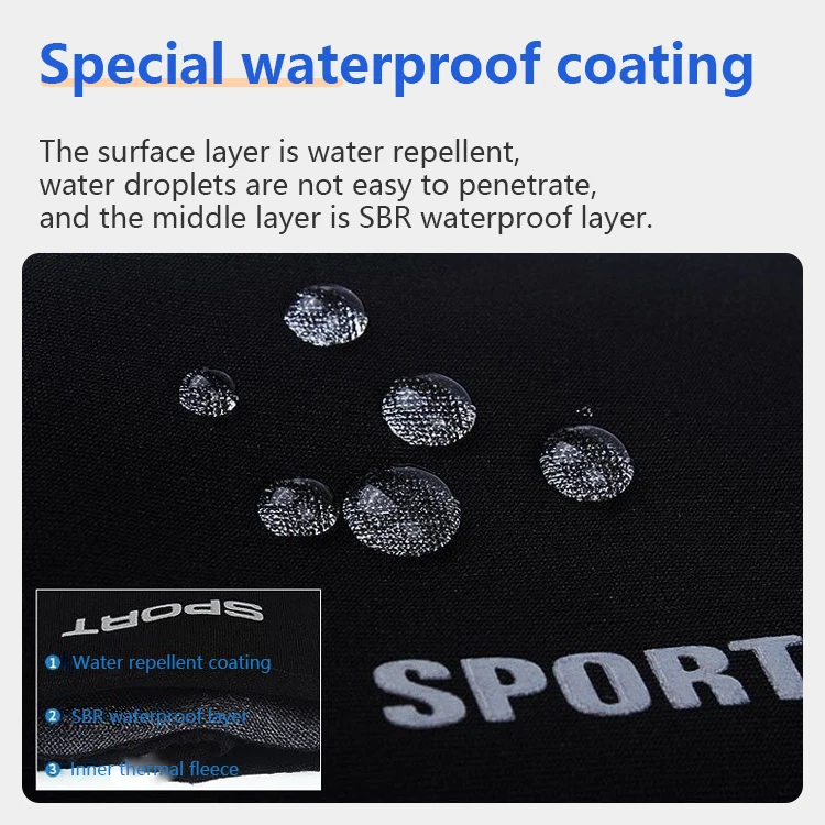 Touch Screen Water Resistant Windproof Anti Slip Winter Thermal Gloves For Men Women