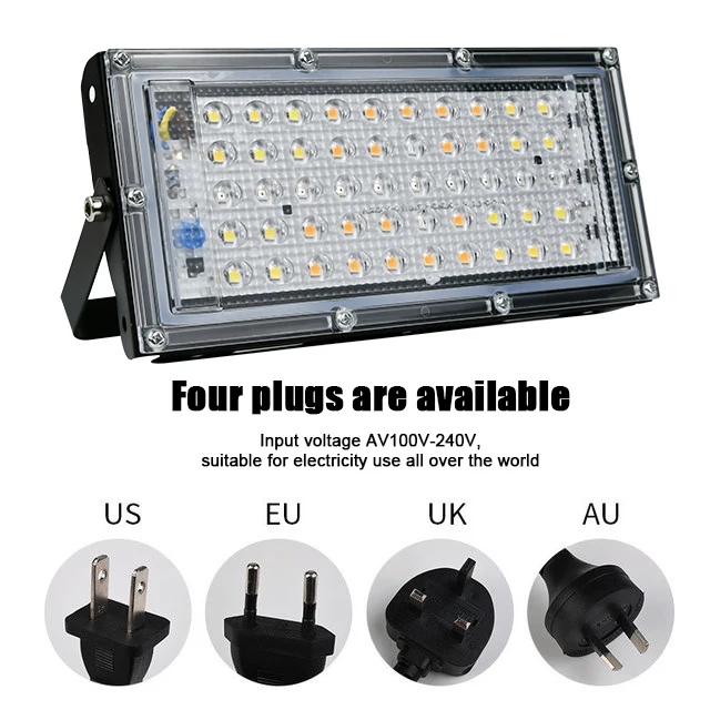 50W Indoor Plant Led Grow Lights Full Spectrum Grow Lightschip 110V/220V Full Spectrum Cob Ce Rohs Led Grow Light 100 XINYIGUANG