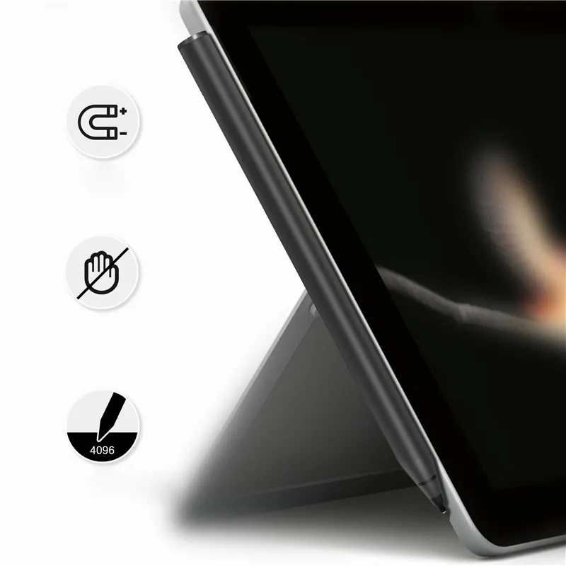 Microsoft Surface pro stylus pen , Magnetic Attachment, 4096 Pressure, Palm Rejection, High-Efficiency Charge, Streamlined Shape