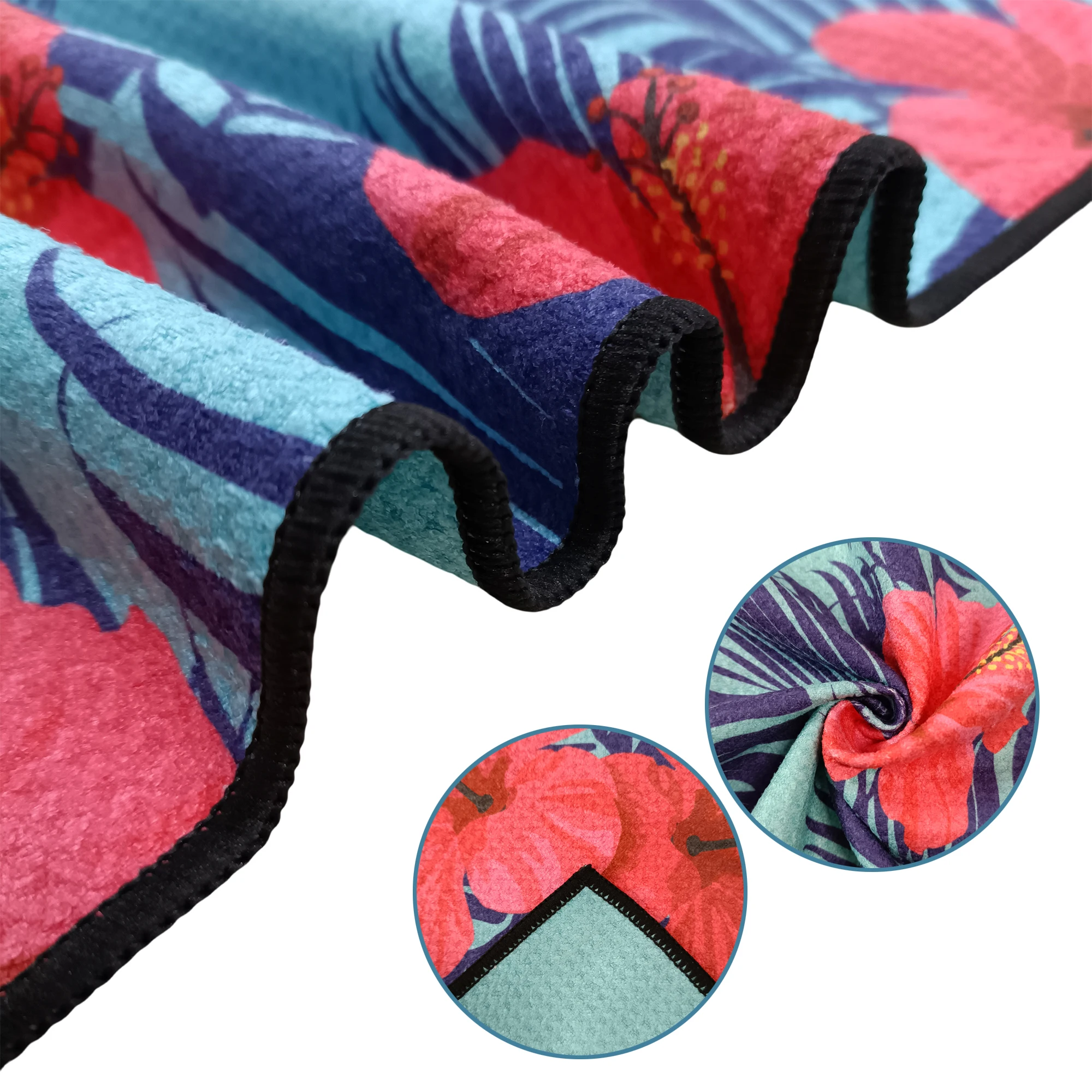 Super absorbent printing microfiber waffle towel recycled standard towel microfibre golf towels custom