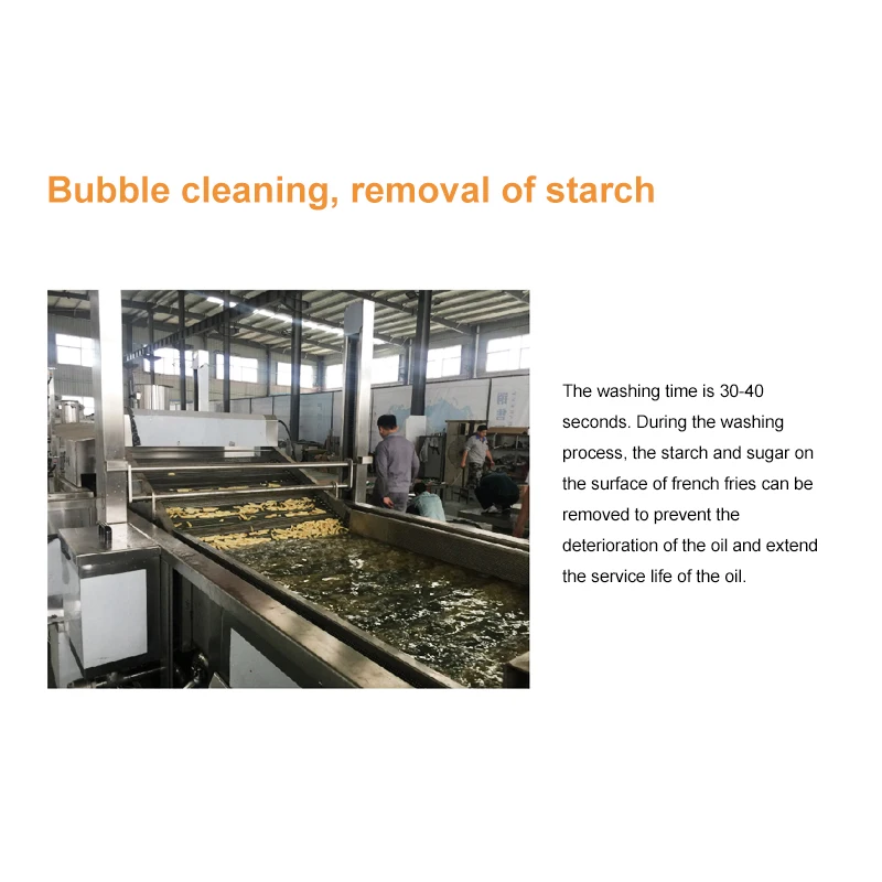 Hot-selling high-quality customized equipment automatic potato chip making machine