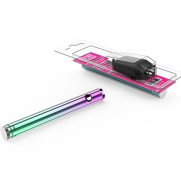 Кнопочные аккумуляторы, сенсорный испаритель 510, одноразовый картридж 350 мАч, вейп-ручка, аккумулятор, атомайзер, стеклянный вейп