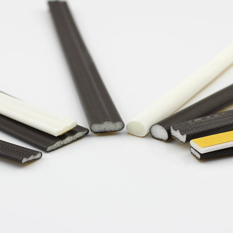 
anti-collision wind proof wooden door pu foam pe coated rubber seal strip 