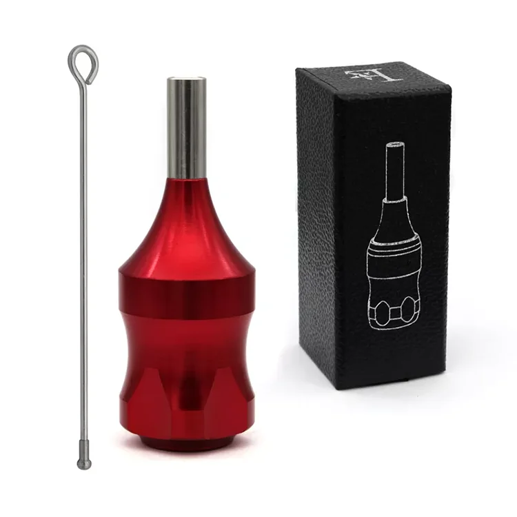 Дешевая Тыква из алюминиевого сплава, регулируемая тату-ручка, 30 мм, картридж, тату-ручки для картриджей, иглы