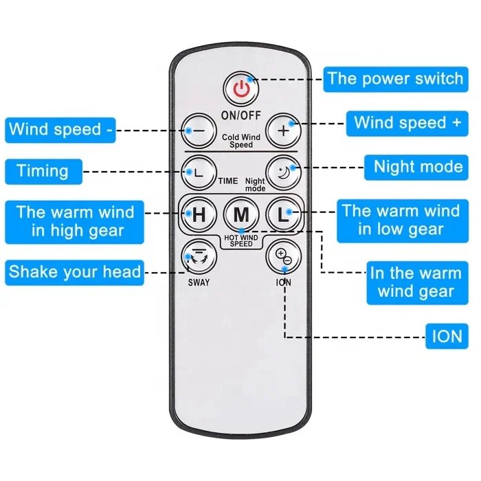 Brand New Wholesale Price 35 Inches Rectangle outlet Four Season Use Indoor Plasma Floor Air  Purifier Bladeless Tower Fan