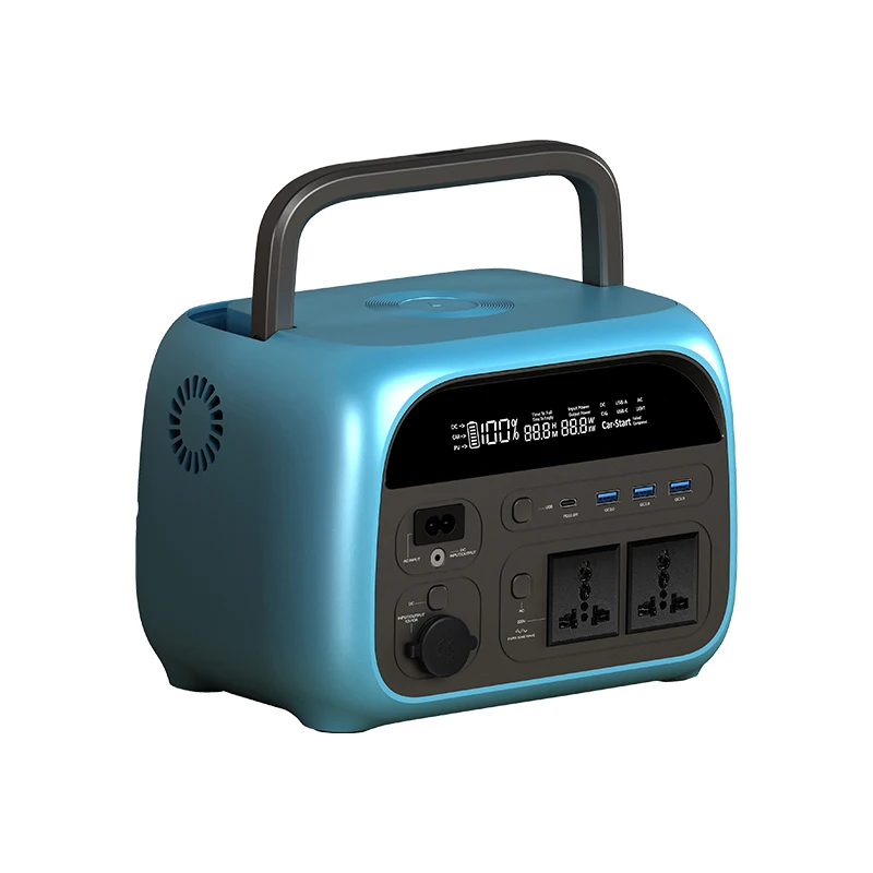 600W 592Wh Support Solar Panel Portable Battery Power Bank Station Portable Power Station Case Portable Power Station