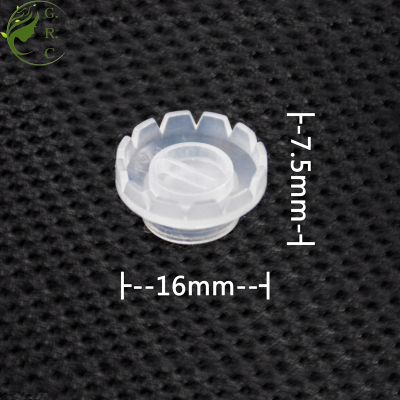 Пластиковый инструмент KHB для наращивания ресниц белого цвета, ложная тушь для ресниц, одноразовый держатель клея для одной секунды, чашка для цветения ресниц