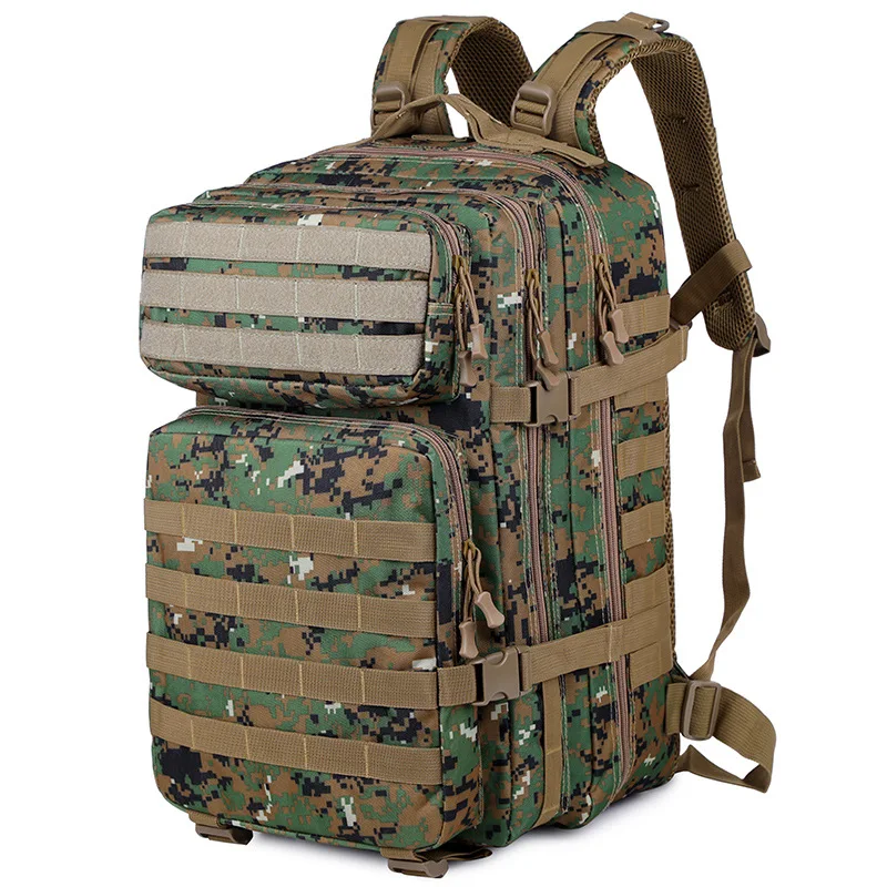 GoalFit Outdoor Hunting Waterproof 45L Backpack Large Capacity Hiking Backpack Tactical Backpack