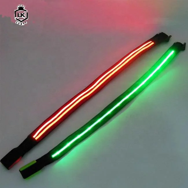 Lanke High Quality Colorful LED Fluorescence Noctilucent Night Light Luminescence Zipper