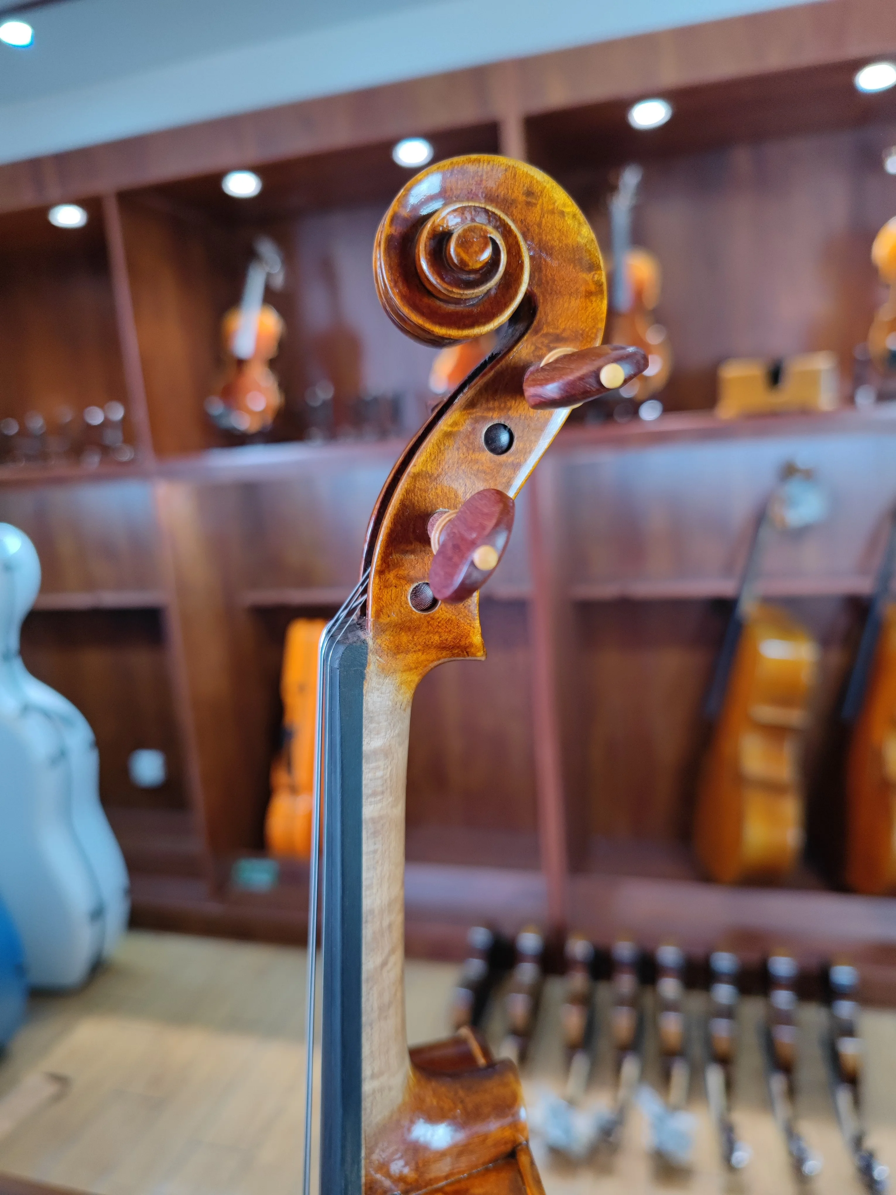 Factory Price Popular Handmade Beginner Maple 4/4 Violin