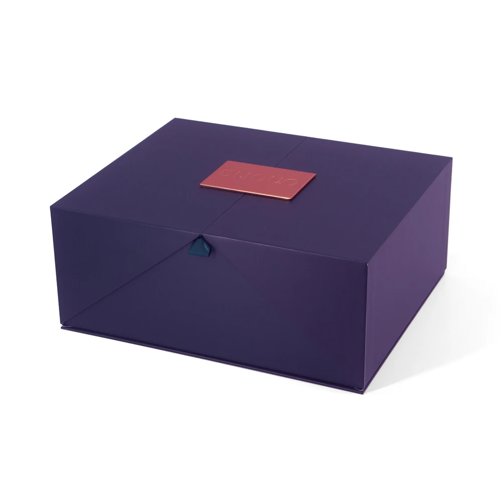 Unique Luxury Exclusive Cardboard Two Double Door Open Magnetic Gift Packaging Box