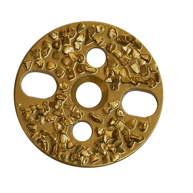 Vacuum Brazed Tungsten Carbide TCT Grinding Wheel For Asphalt Remove