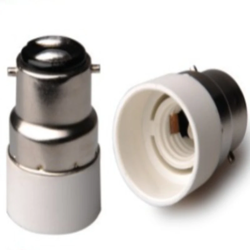 Cassette Lamp Holder Copper Plastic B22 to E14 Light Holder Fittings Socket Converter B22 SAA Lighting Accessory